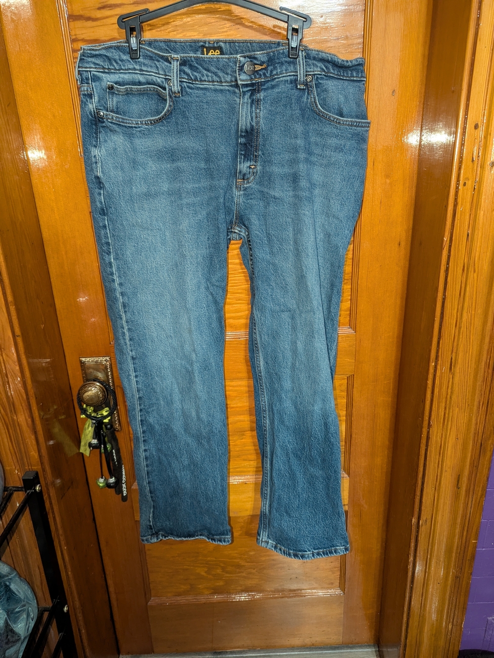 Lee Men's Medium Blue Bootcut Jeans